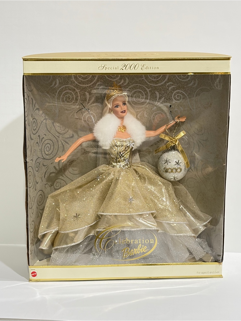 Mattel Celebration Barbie Special 2000 Edition #28269 NIB w/ Ornament